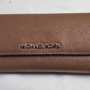Michael Kors Brown Leather Wallet